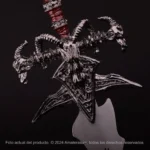 Espada Daga abre carta Frostmourne Arthas Lich King Warcraft plateado - Imagem 6