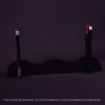 Kake simple para katana | Soporte de exhibición en madera laqueada