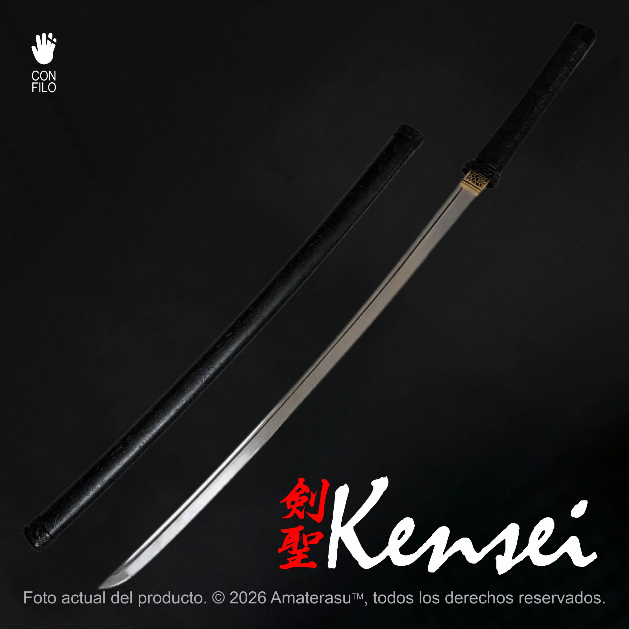 Katana Aikuchi Kensei Gekkō