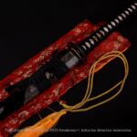 Katana Kensei Hanazame - Laminado Honsanmai -Têmpera Seletiva - Imagem 8